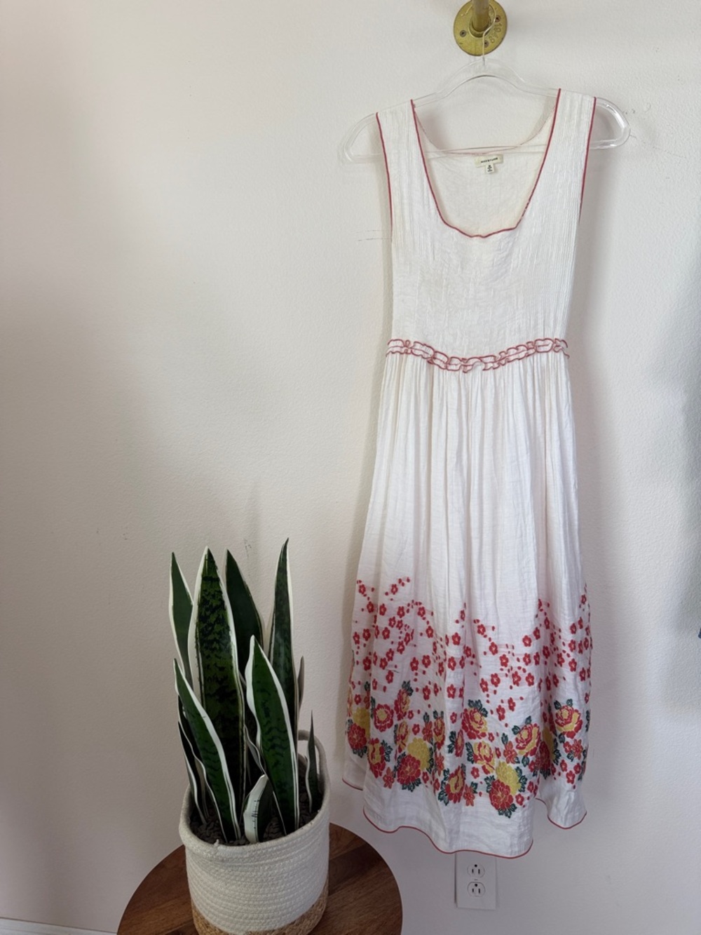 Max studio Floral Embroidered Dress